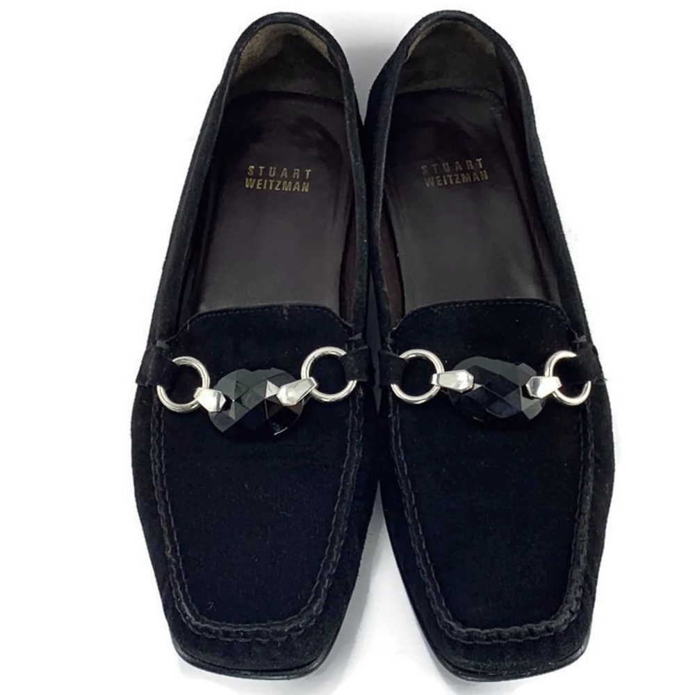 Stuart Weitzman Black Loafers
